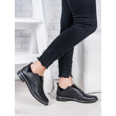 Туфли черная кожа Никки 6965-28